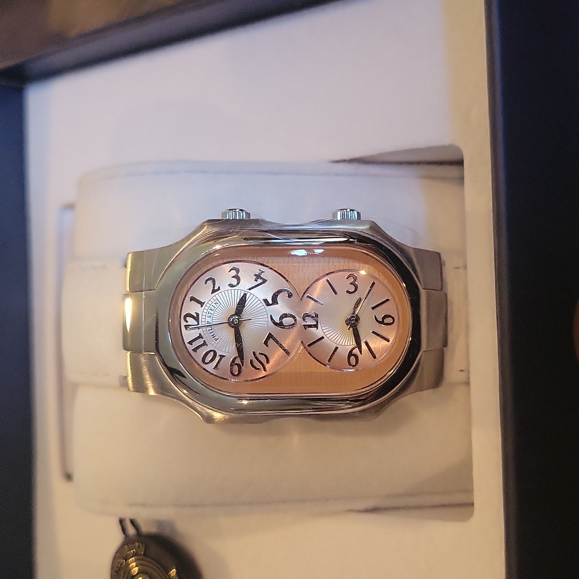 Philip Stein Hp Firm Gorgeous Warranty Signature Smalll One Size Leather Band